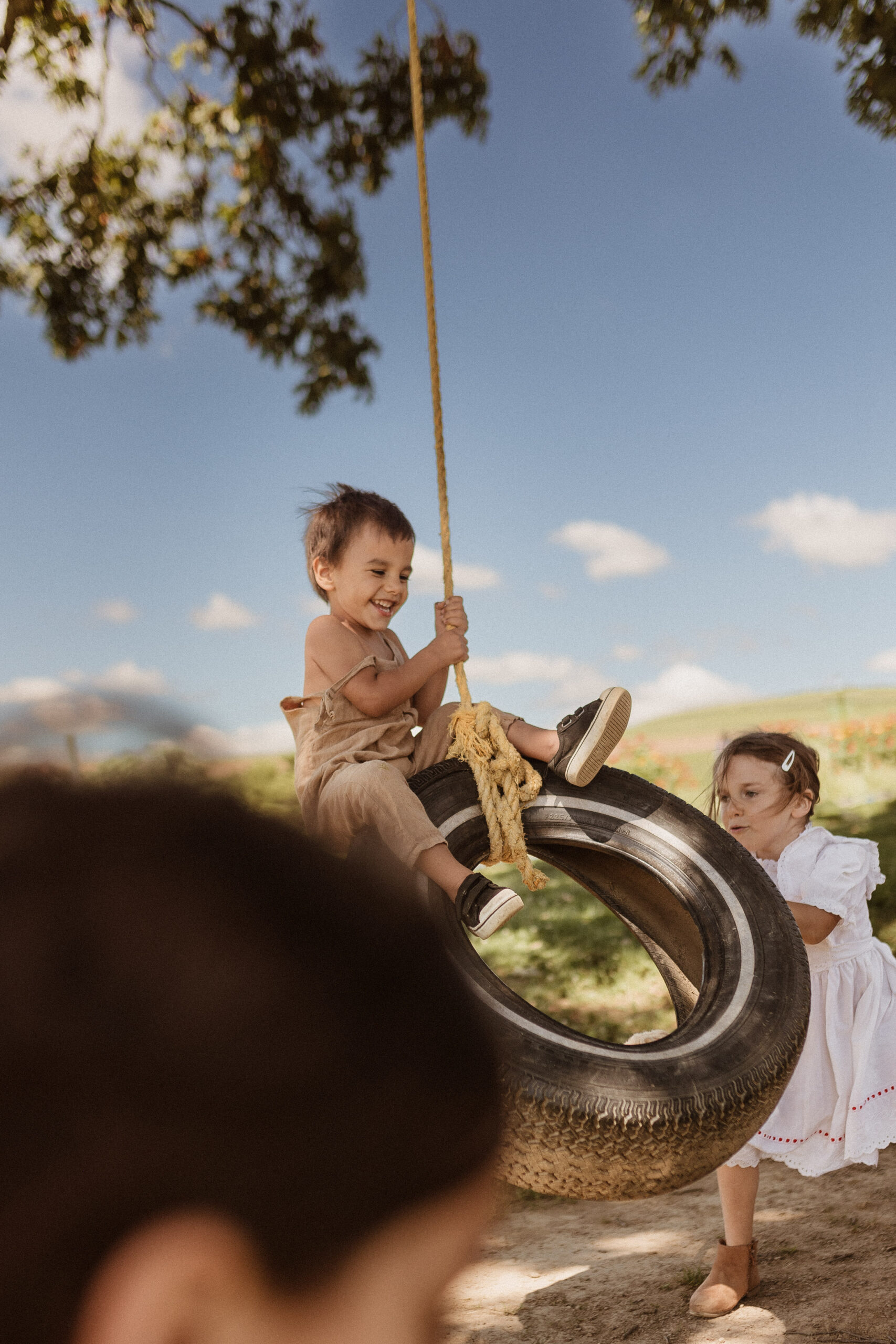 The beauty of raw, unbridled childhood joy